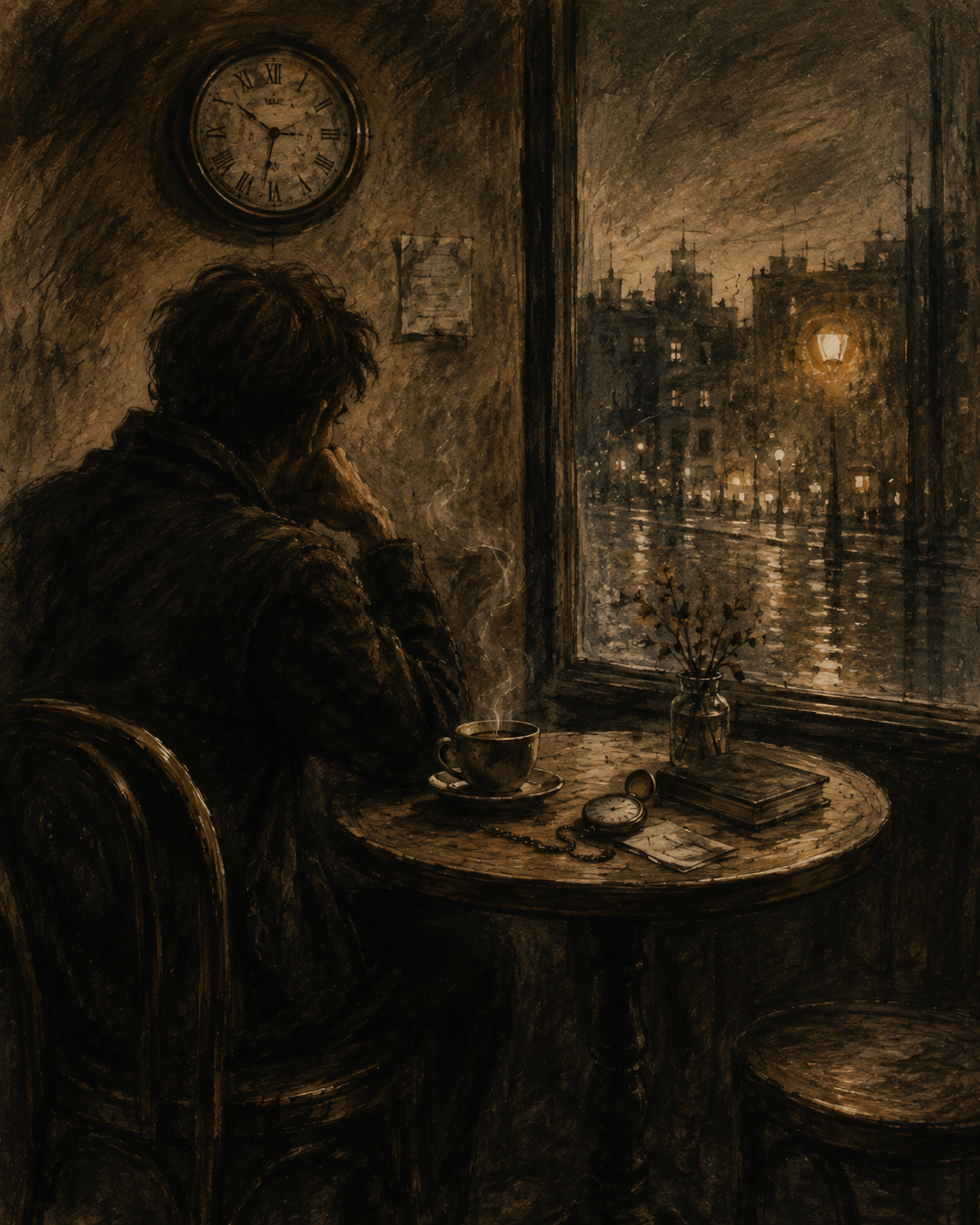 Ilustración para Cuando el tiempo dejó de llevarme a algún lugar